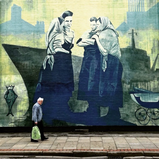 Terrace Enders, mural, Hessle Road. Simon Fitch